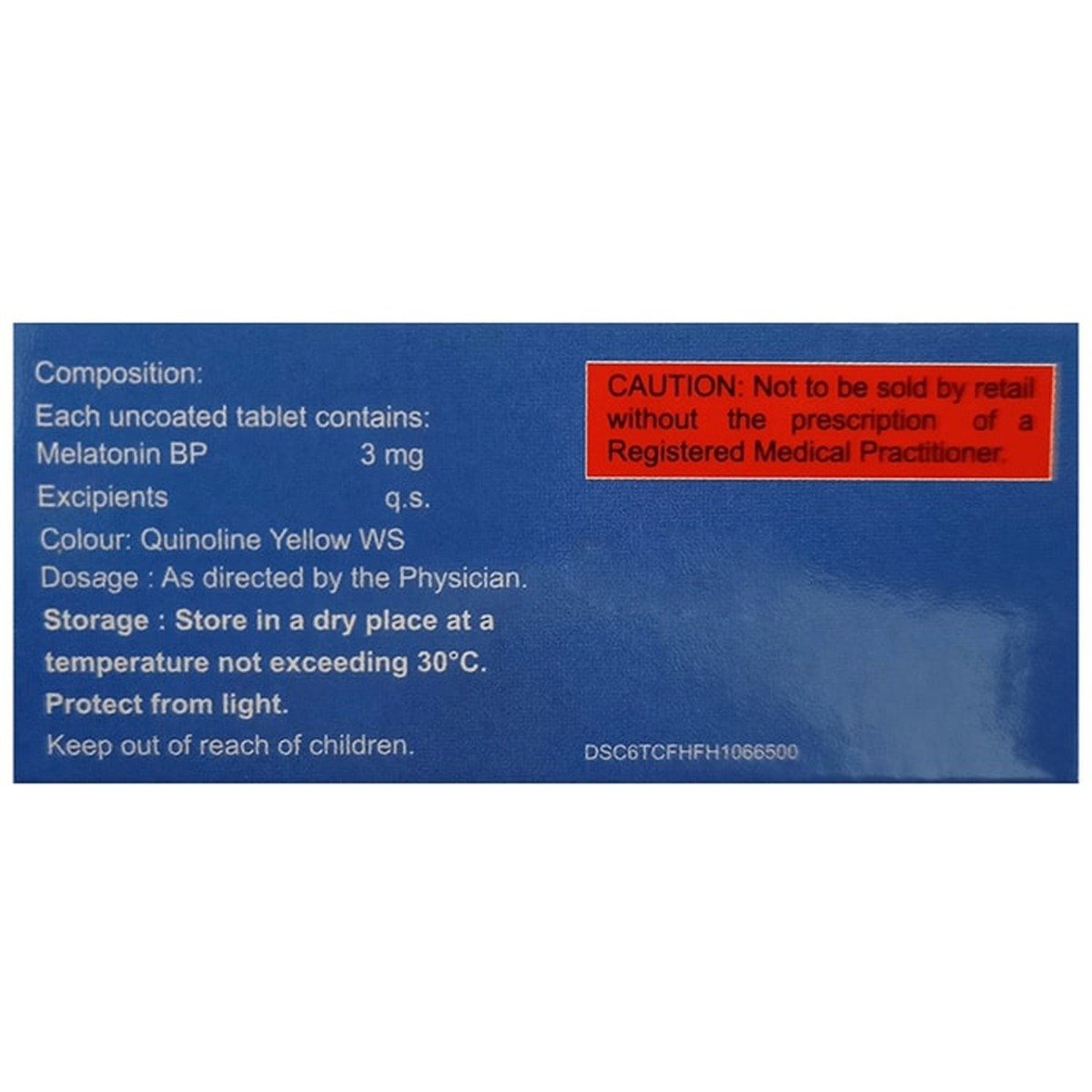 Meladate Tablet 10's, Pack of 10 TABLETS Meladate Tablet 10's, Pack of 10 TABLETS