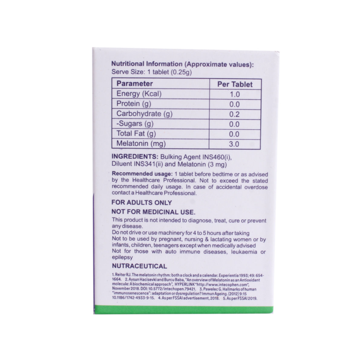 Celevida Melotryp Tablet 30's, Pack of 1 TABLET Celevida Melotryp Tablet 30's, Pack of 1 TABLET