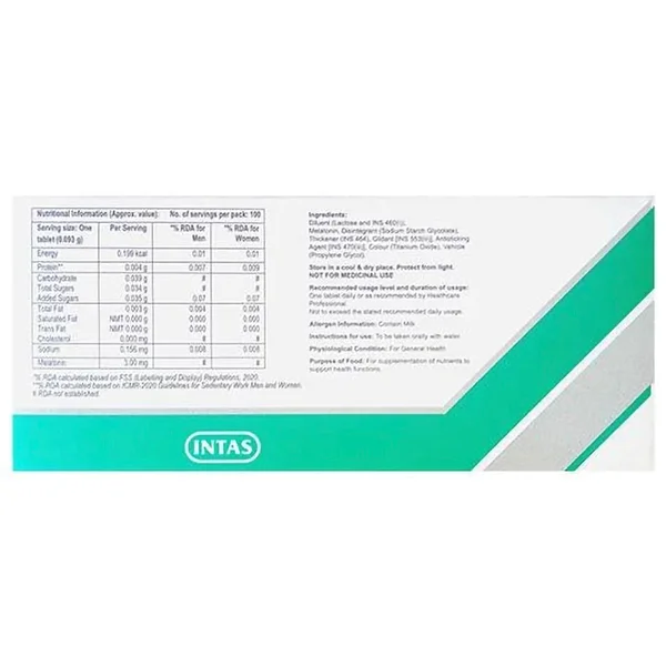 Melocure-3 Adults Tablet 10's