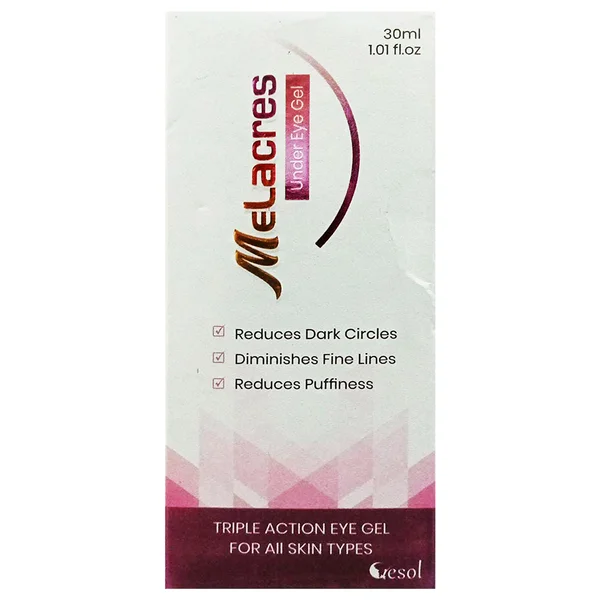 Melacres Under Eye Gel, 30 ml, Pack of 1