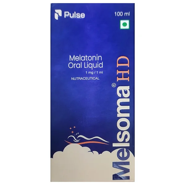 Melsoma Hd Melatonin Oral Liquid Pineapple Flavour Powder, 100 ml