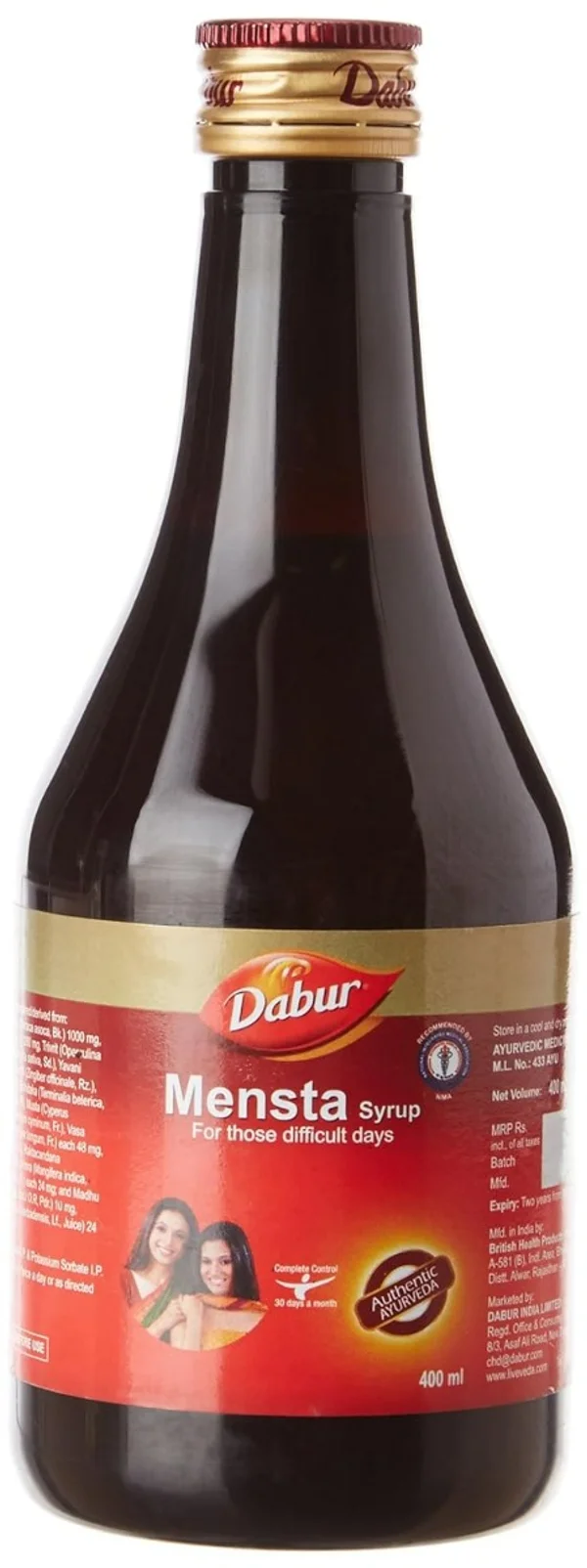 Dabur Mensta Syrup, 400 ml