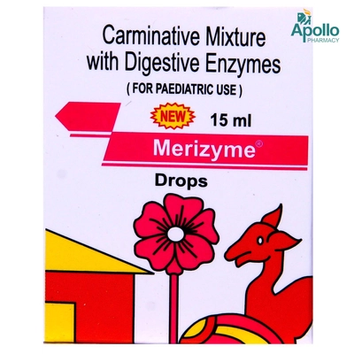 Merizyme Drops 15 ml, Pack of 1 Oral Drops