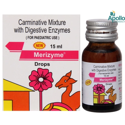 Merizyme Drops 15 ml, Pack of 1 Oral Drops