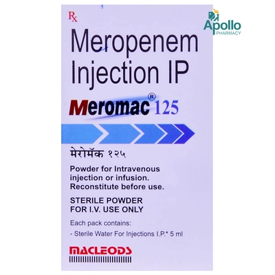 Meromac 125 mg Injection 1's, Pack of 1 Injection