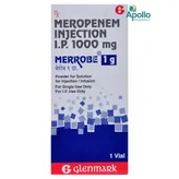 Merrobe 1 gm Injection 1's, Pack of 1 Injection