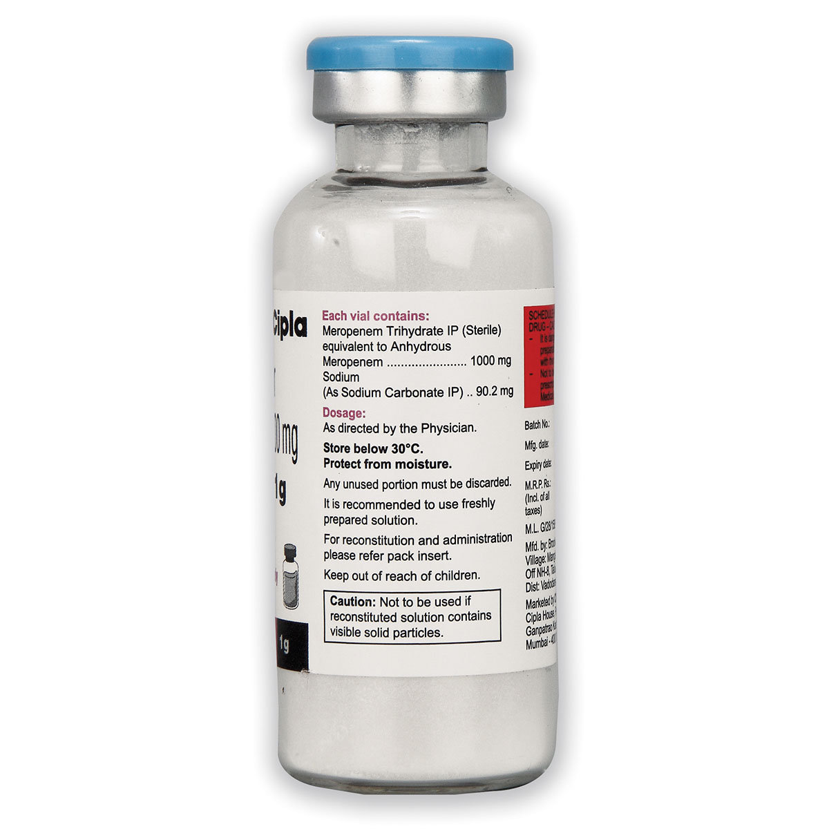 Meronic 1 gm Injection 1's, Pack of 1 Injection Meronic 1 gm Injection 1's, Pack of 1 Injection