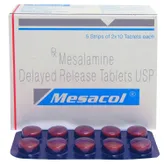 Mesacol 400 mg Tablet 10's, Pack of 10 TABLETS