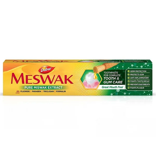 Dabur Meswak Complete Tooth &amp; Gum Care Toothpaste, 38 gm, Pack of 1