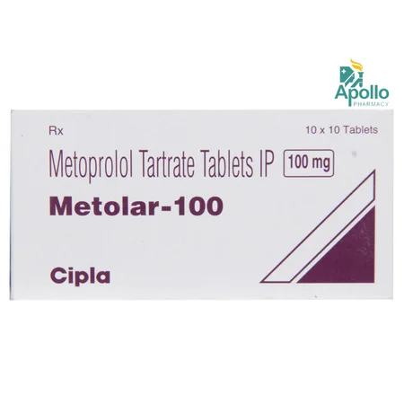 Metolar 100 Tablet 10's