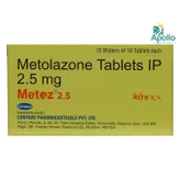 Metoz 2.5 Tablet 10's, Pack of 10 TABLETS