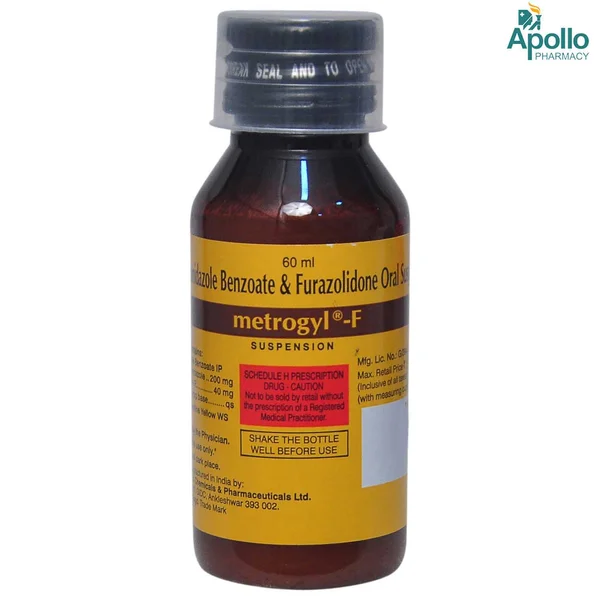 Metrogyl F Suspension 60 ml