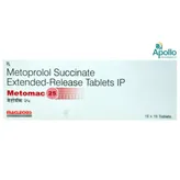 Metomac 25 Tablet 10's, Pack of 10 TabletS