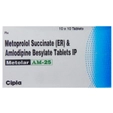 Metolar AM 25 Tablet 10's