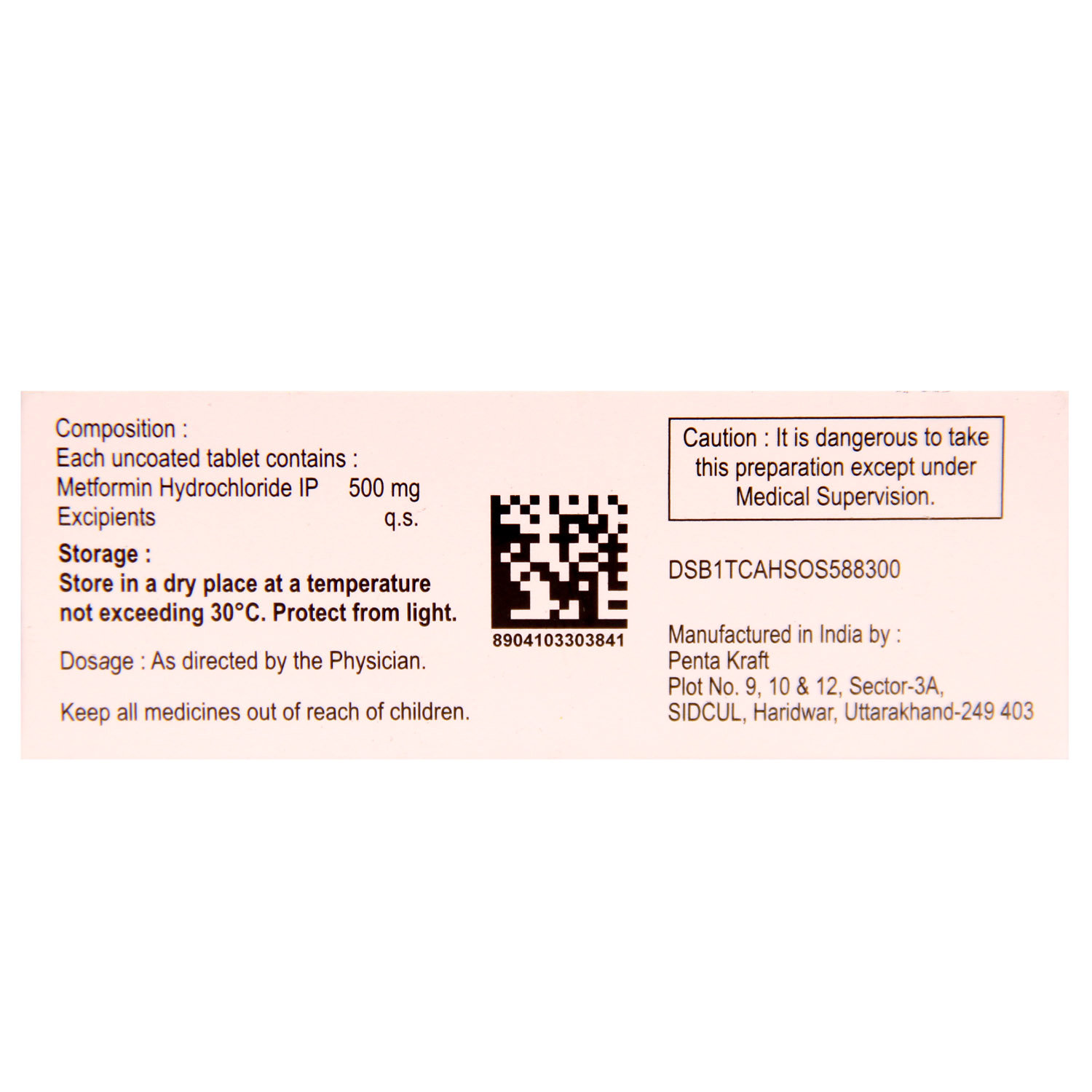 Metatime-500 Tablet 10's, Pack of 10 TABLETS Metatime-500 Tablet 10's, Pack of 10 TABLETS