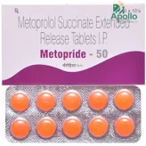 Metopride 50 Tablet 10's, Pack of 10 TABLETS