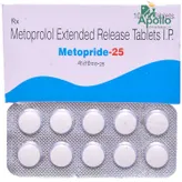 Metopride-25 Tablet 10's, Pack of 10 TABLETS