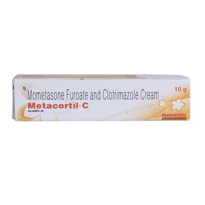 METACORTIL C CREAM 10GM, Pack of 1 Ointment