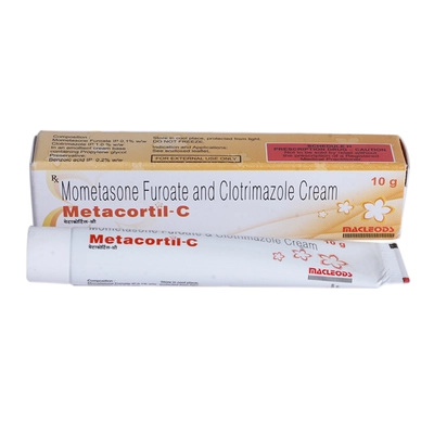 METACORTIL C CREAM 10GM, Pack of 1 Ointment