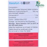 Metafort-G1 CP Tablet 30's, Pack of 1 Tablet