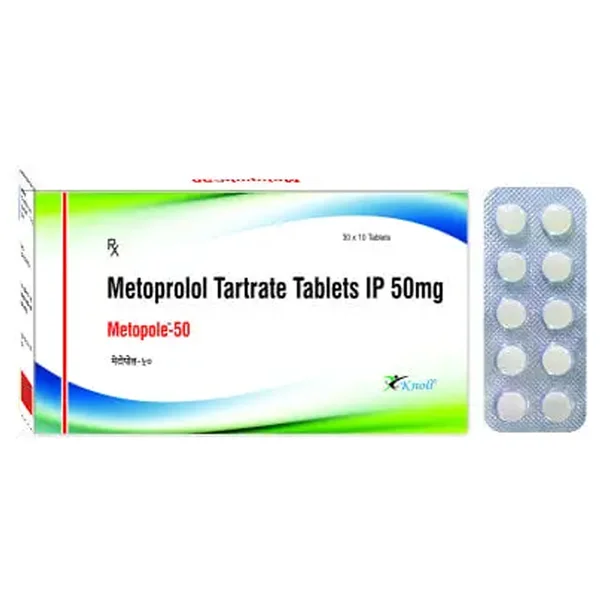 Metopole 50 Tablet 10'S