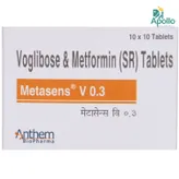 METASENS V 0.3MG TABLET 10'S , Pack of 10 TABLETS
