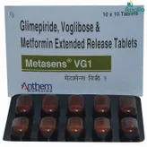 Metasens VG 1 Tablet 10's, Pack of 10 TABLETS