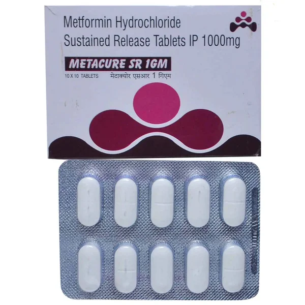 METACURE SR 1GM TABLET 10'S 