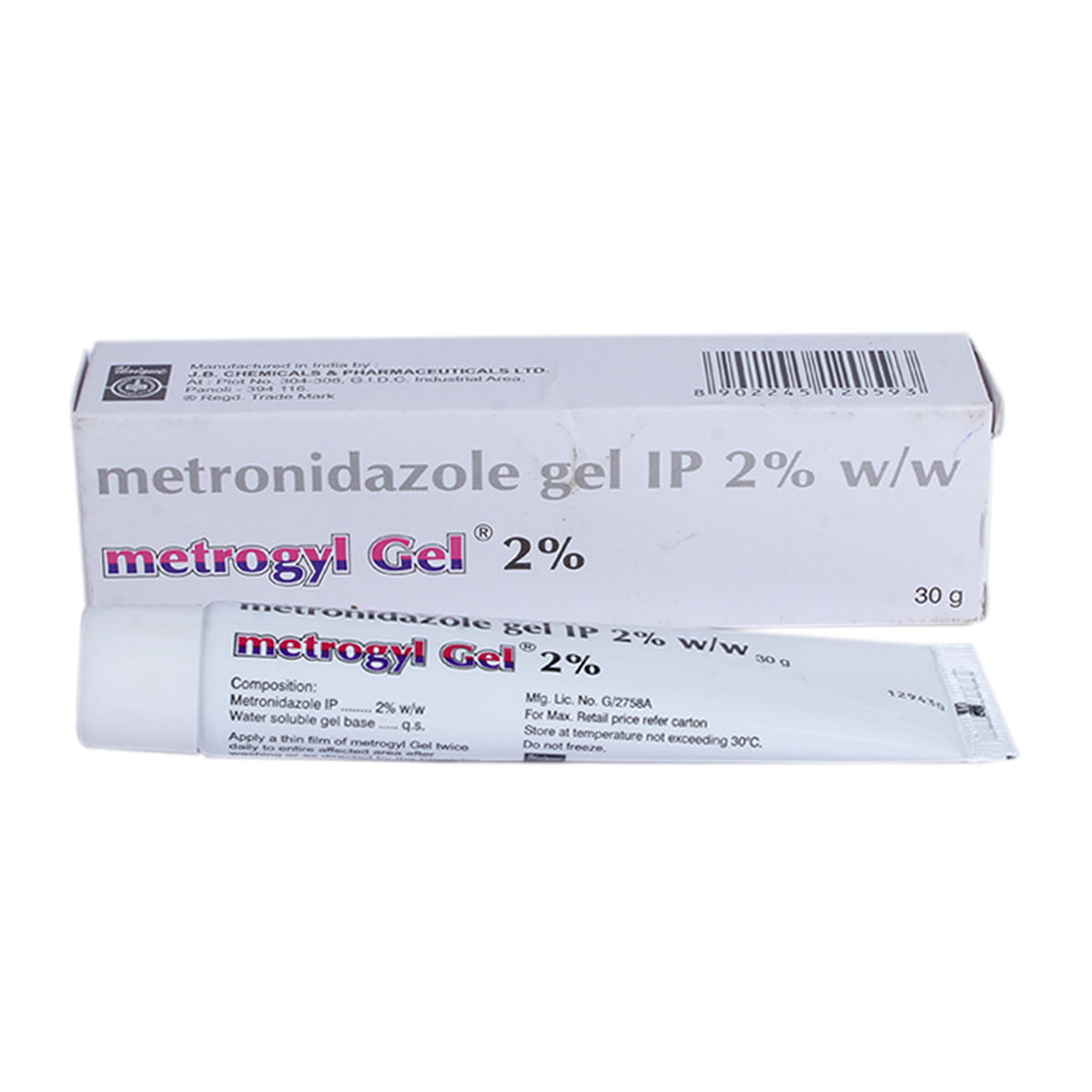 Metrogyl Gel 30 gm, Pack of 1 GEL Metrogyl Gel 30 gm, Pack of 1 GEL