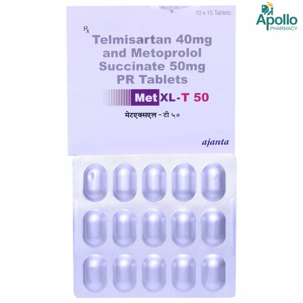 Met XL-T 50 Tablet 15's