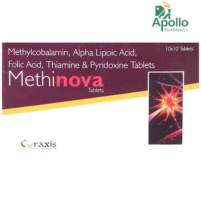 Methinova Tablet 10's, Pack of 10 TABLETS