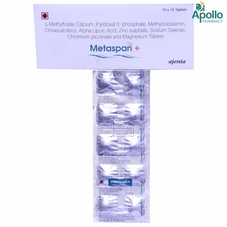 Metaspan Plus Tablet 10's