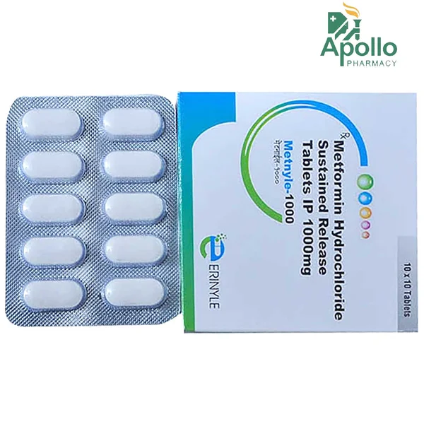 Metnyle-1000 Tablet 10's