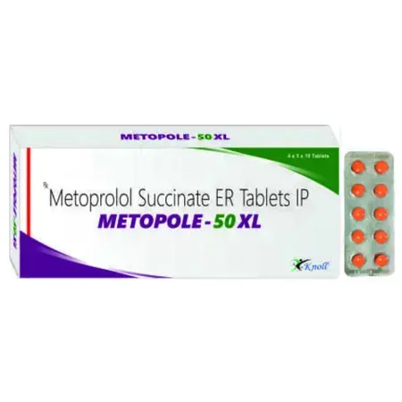 Metopole-50 XL Tablet 10's