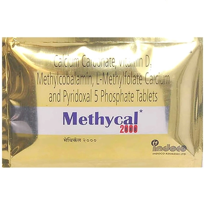 Methycal 2000 Tablet 10's, Pack of 10 TabletS