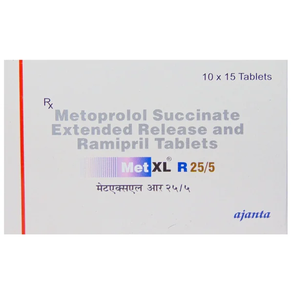 Met XL R 25/5 Tablet 15's