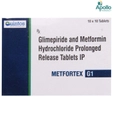 Metfortex G 1/500mg Tablet 10s