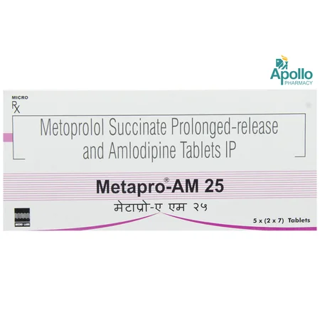 Metapro-Am 25/2.5Mg Tablet 7'S