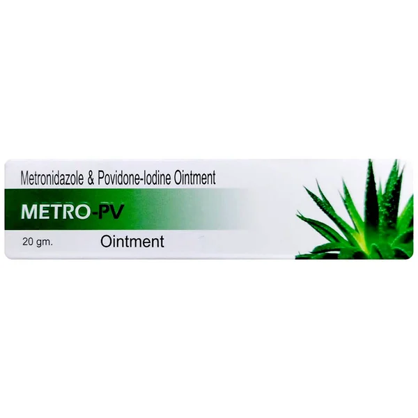Metro-PV Ointment 20 gm, Pack of 1