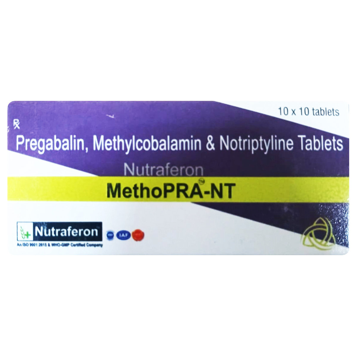 Nutraferon Methopra-NT Tablet 10's, Pack of 10 Nutraferon Methopra-NT Tablet 10's, Pack of 10