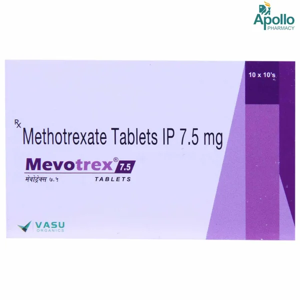 Mevotrex 7.5 mg Tablet 10's, Pack of 10 TabletS