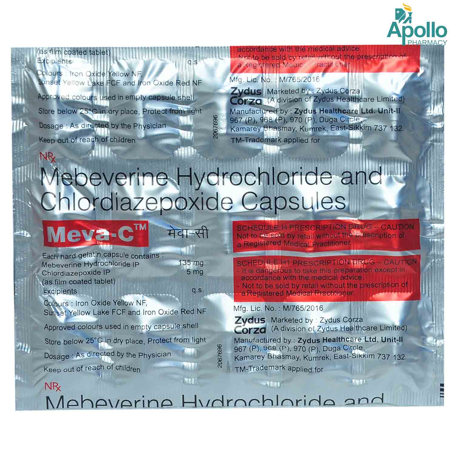 Meva C Capsule 15's, Pack of 15 CAPSULES Meva C Capsule 15's, Pack of 15 CAPSULES