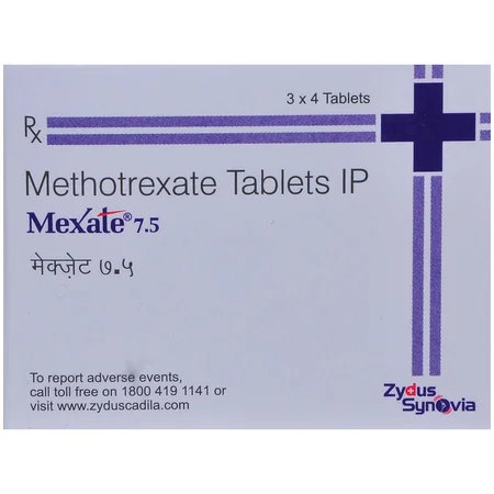 Mexate 7.5 Tablet 4's