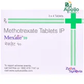Mexate 10 Tablet 4's, Pack of 4 TABLETS