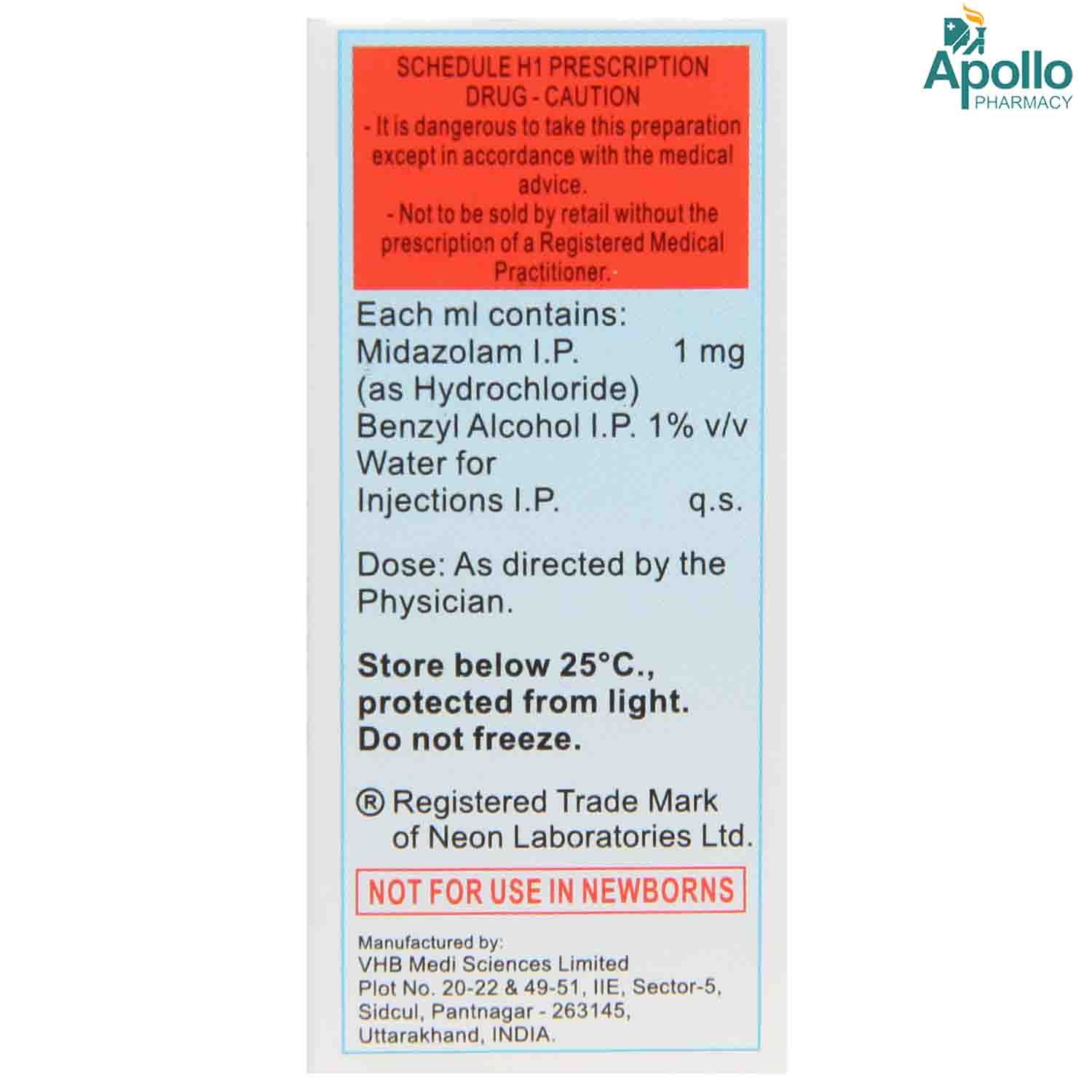 Mezolam Injection 10 ml Price, Uses, Side Effects, Composition Apollo