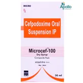 Microcef 100 Oral Suspension 30 ml, Pack of 1 LIQUID