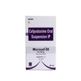 Microcef 50 mg Liquid 30 ml, Pack of 1 Tablet