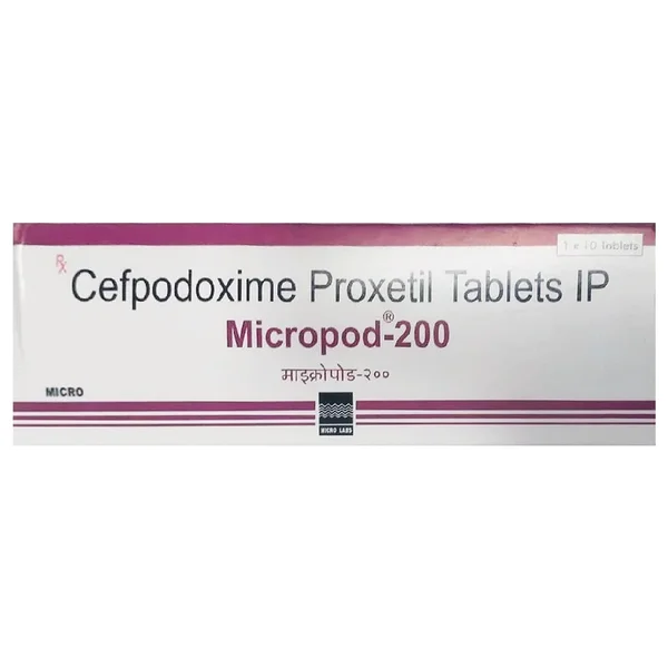 Micropod 200mg Tablet 10's