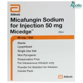 MICEDGE 50MG/VIAL INJECTION, Pack of 1 INJECTION