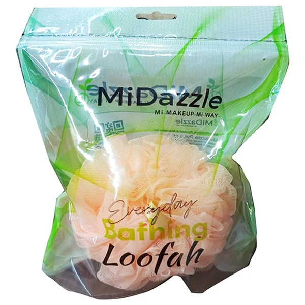 Midazzle Everyday Bathing Loofah (Minl6003), 1 Count, Pack of 1